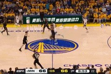 鬼魅脚步！华子一步过波杰姆 欧洲步再过TJD 高打板命中打停勇士